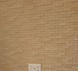 マンションの大型タイルを用いた内装工事